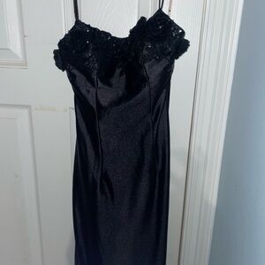 Elegant Black Prom Dress